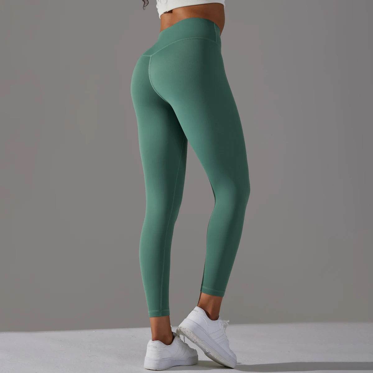 Hamidou Women's High Waist Yoga Leggings - Breathable Sports Pants - Buy Center US