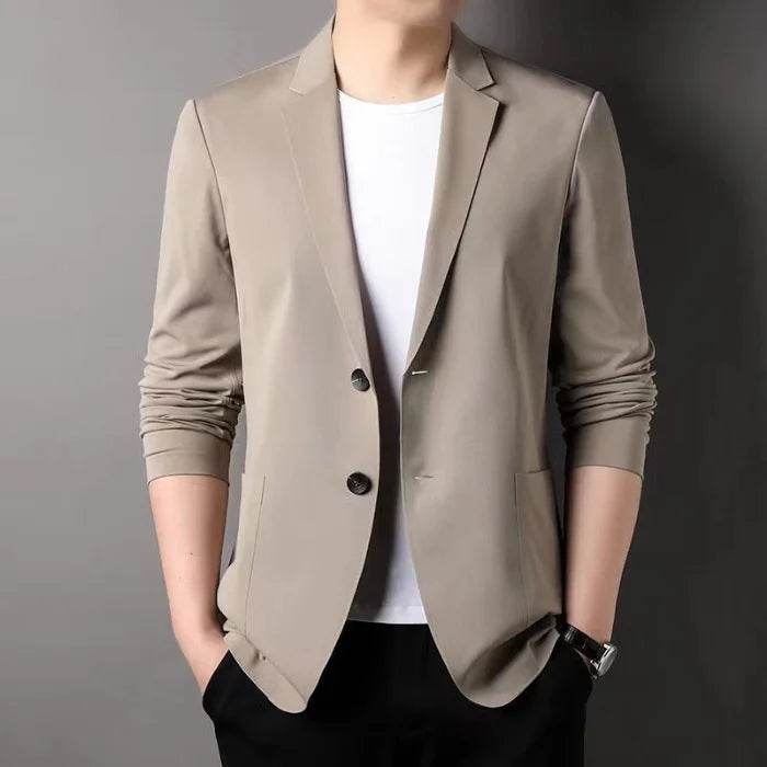 DAFIFY Plus Size Men's Business Blazer - Light Summer Casual Suit - Buy Center US