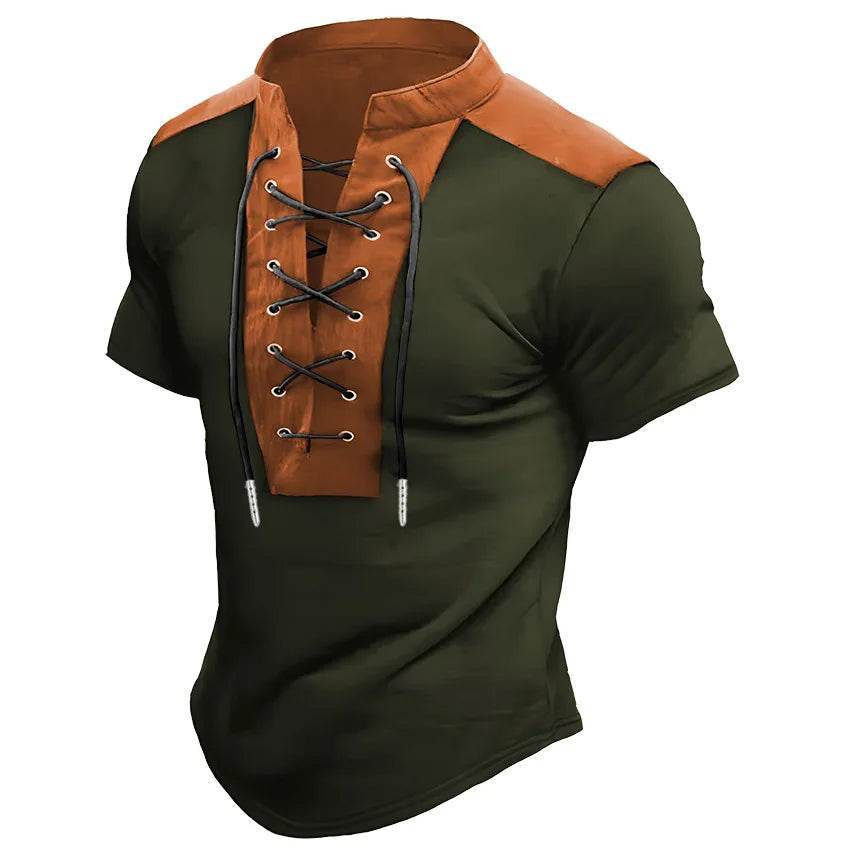 Men's 2025 Summer Short-Sleeved Polo T-Shirt - Casual Slim Fit Top - Buy Center US