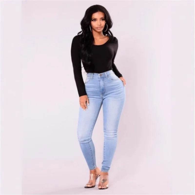 Liva Girl Women’s High Waist Skinny Jeans - Stretch & Slim Fit - Buy Center US