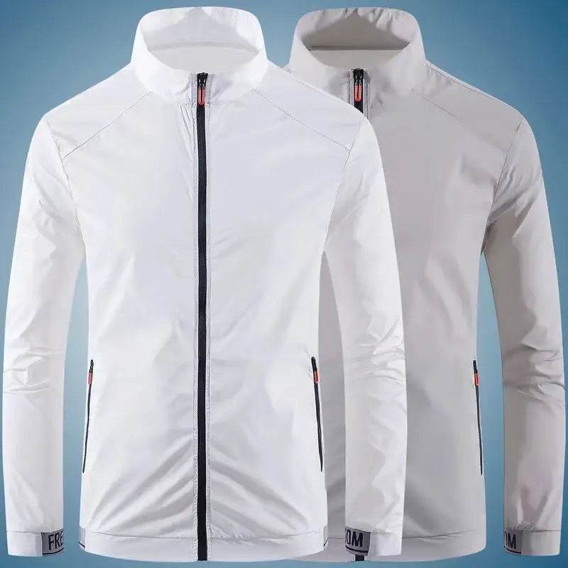 Men's Hiking Skin Jacket - Waterproof Outdoor Coat for Camping & Fishing - Buy Center US