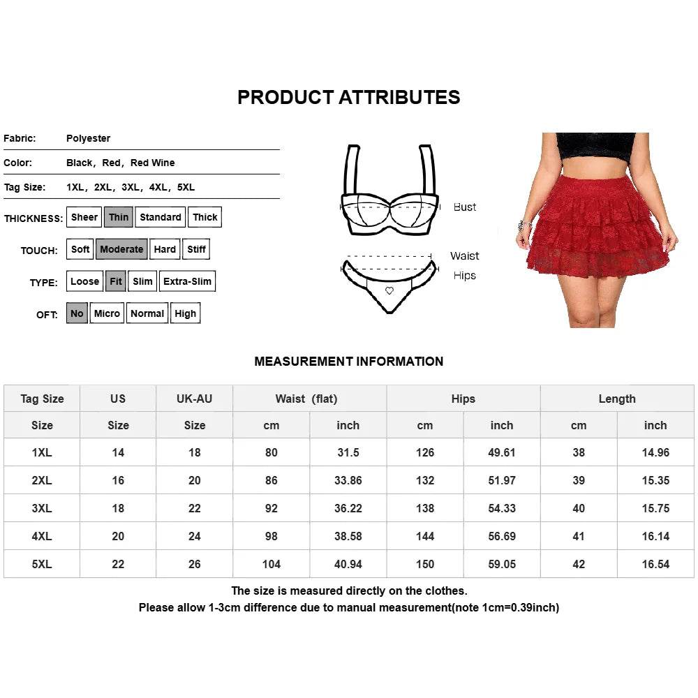 Korean Fashion Mini Skirt - Large Size, High Waisted A-Line Style - Buy Center US
