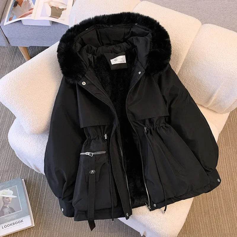 2024 Women’s Winter Jacket - Thick Down Coat with Pockets - Buy Center US