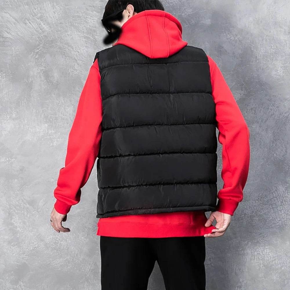 Aiwetin Men's Sleeveless Jacket - Warm Casual Vest for Autumn & Winter - Buy Center US