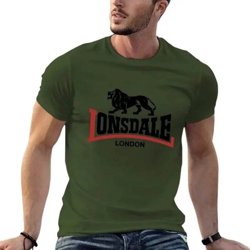 Summer 3D Lion Print T-Shirt for Men - Casual Loose O-Neck Tee - Buy Center US
