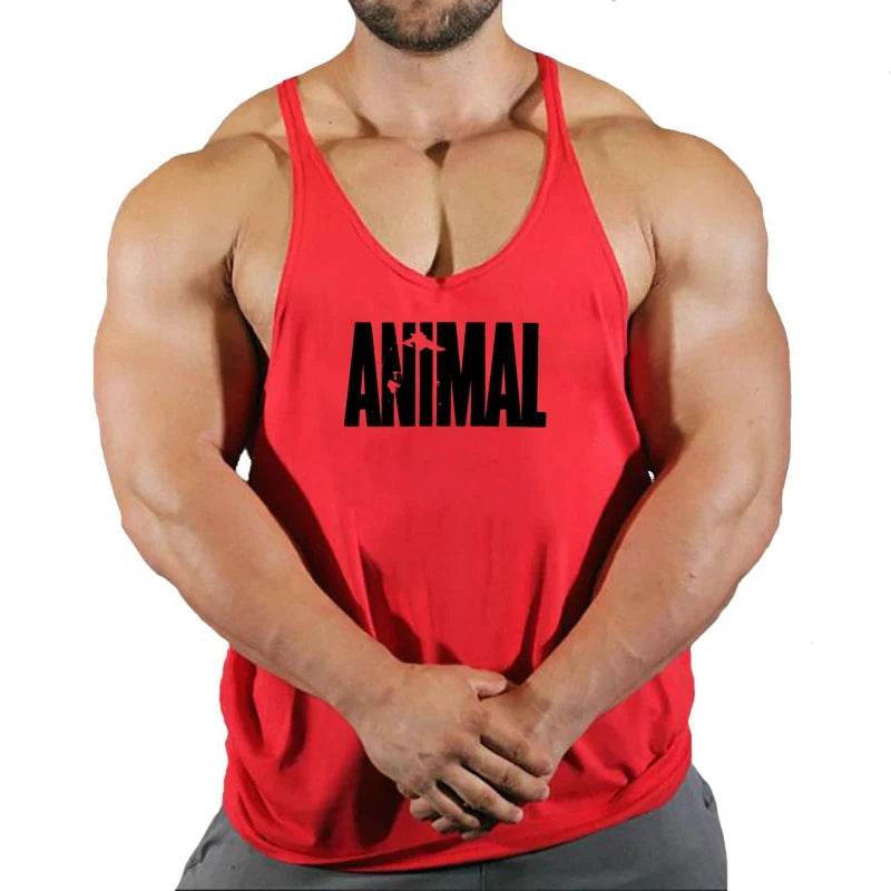 Men’s Fitness Stringer Vest - Casual Muscle Tank Top for Bodybuilding - Buy Center US