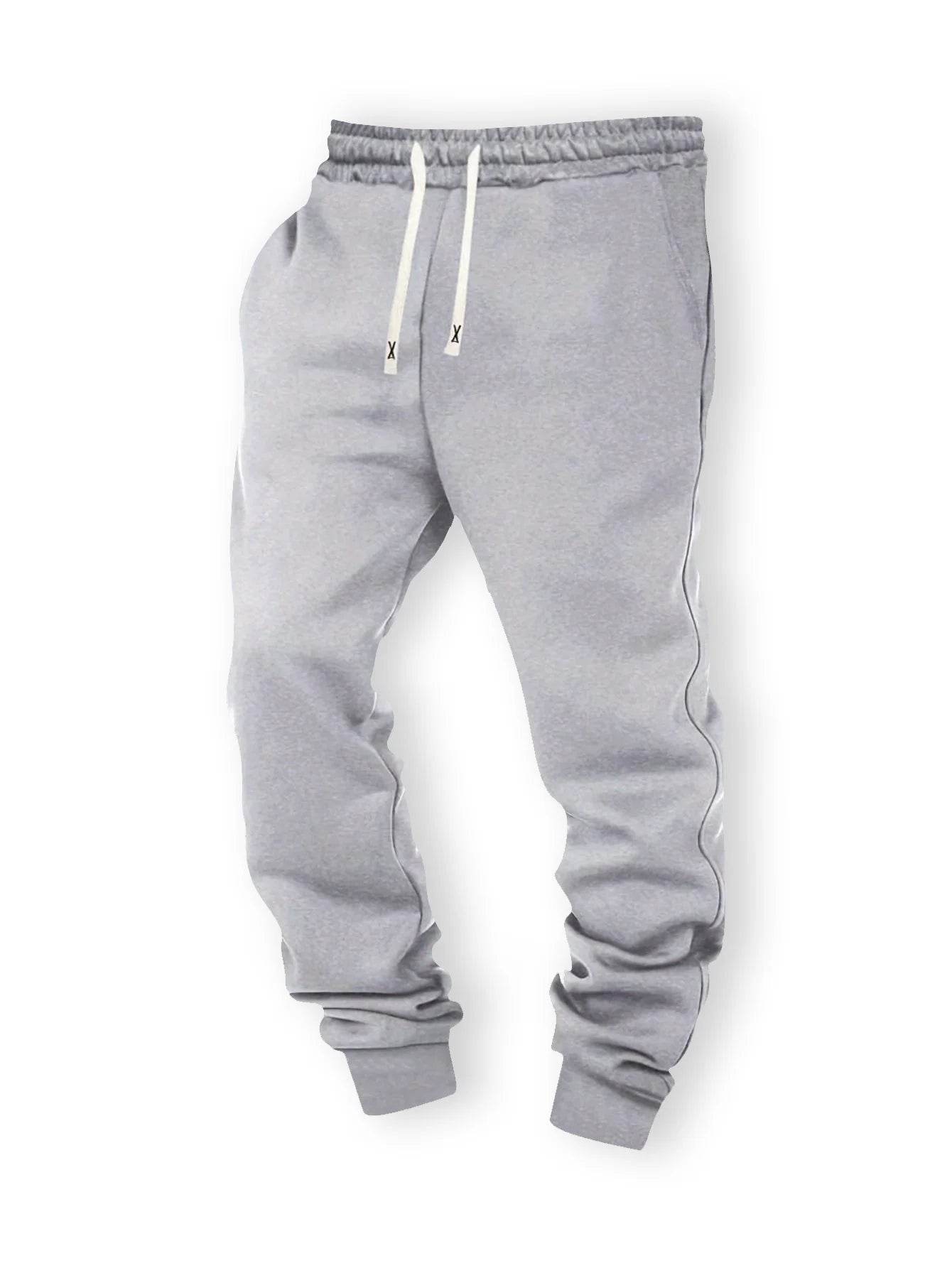 Longe Men's Casual Summer Jogging Pants - Lightweight & Comfortable Fit - Buy Center US