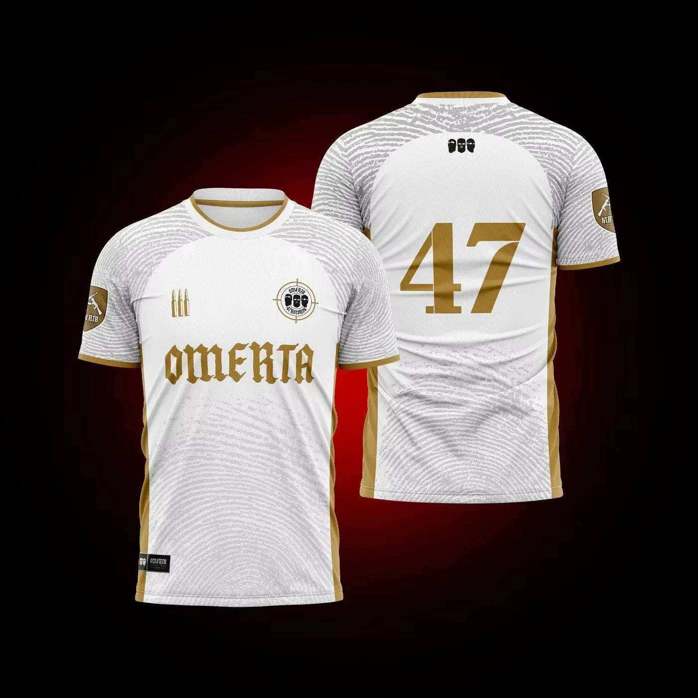 Men's Casual Black Omerta 47 T-Shirt - Breathable, Quick Dry Design - Buy Center US