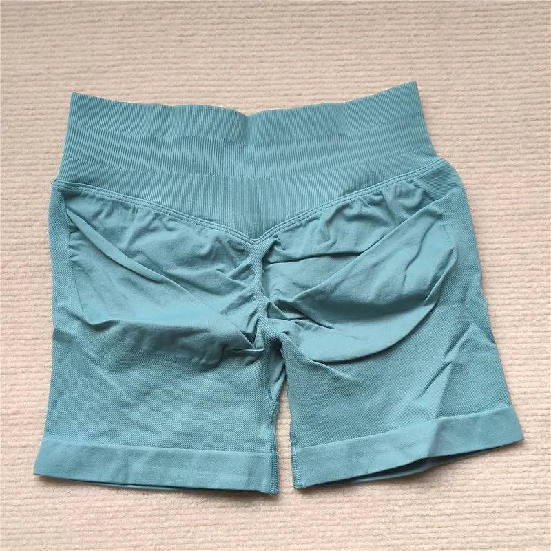 LEDP Women's Scrunch Butt Running Shorts - Seamless Biker Yoga Fit - Buy Center US