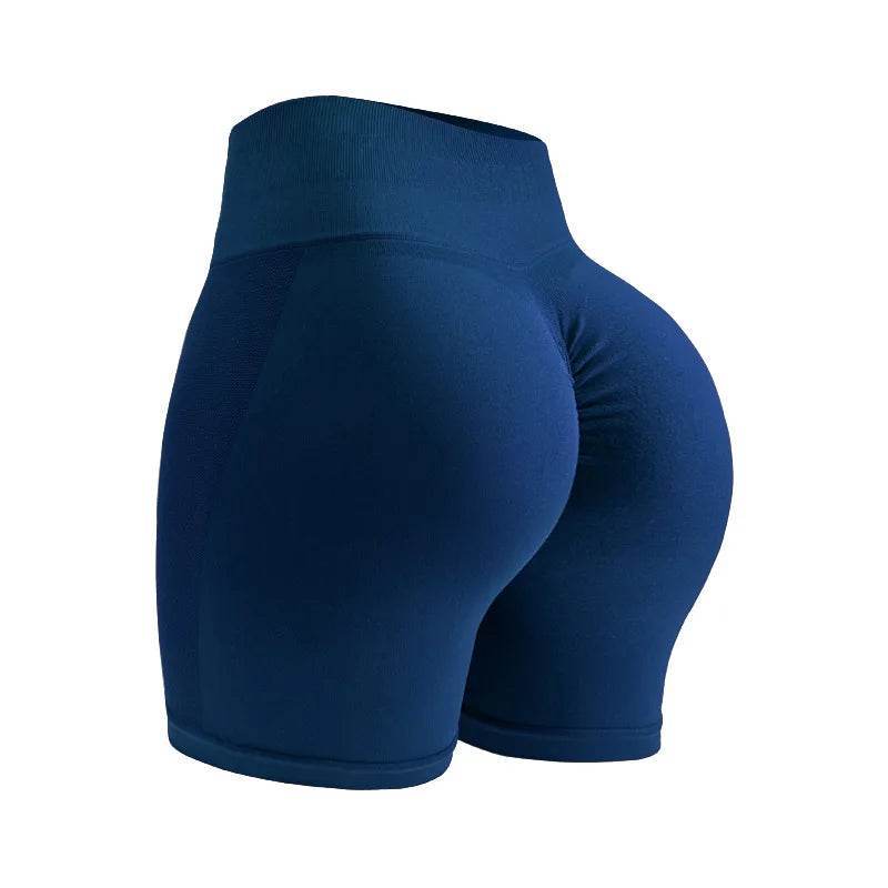 GPBD Women's High Waist Seamless Yoga Shorts - Push Up Fitness Style - Buy Center US