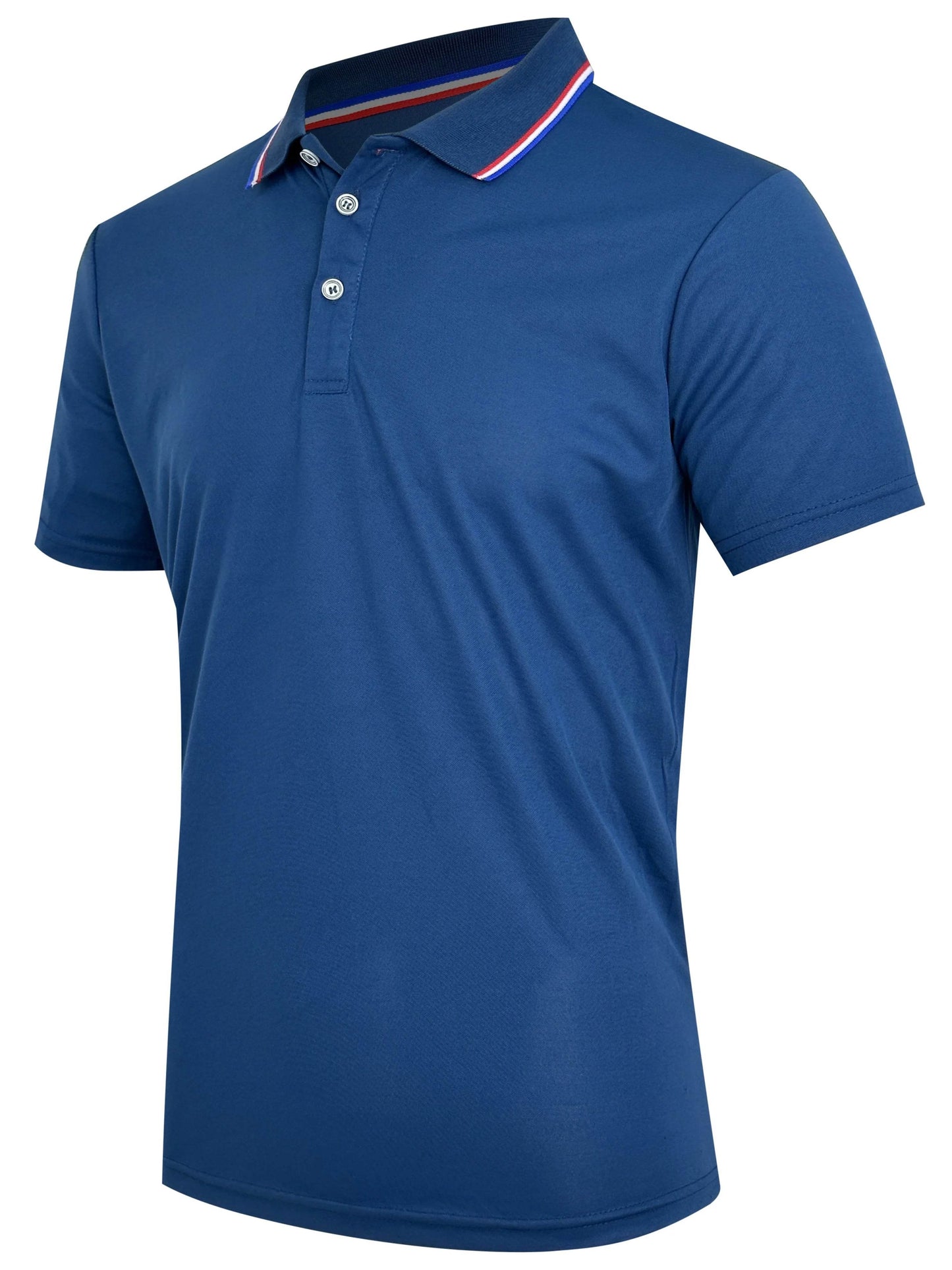 2023 Men's Summer Polo Shirt - Breathable Solid Color Casual Tee - Buy Center US