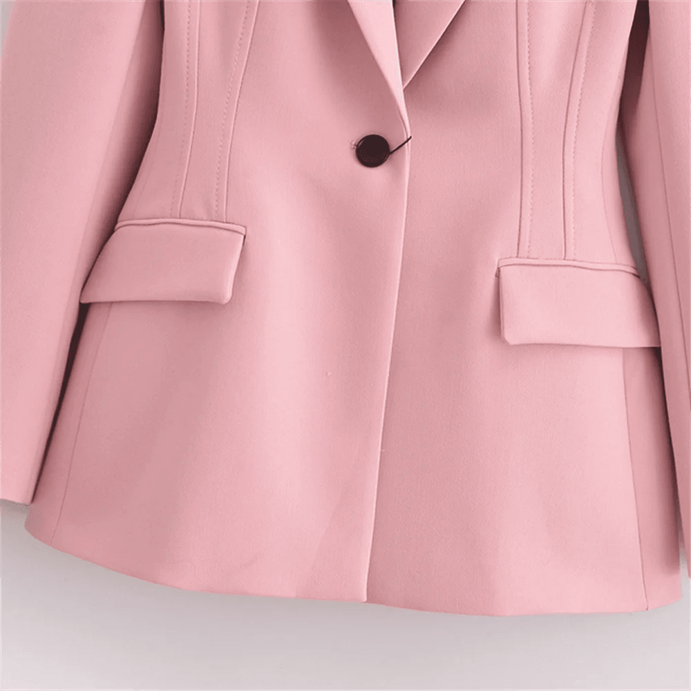 UNIZER Women's Fashion Casual Slimming Coat - Long Sleeve Pockets - Buy Center US