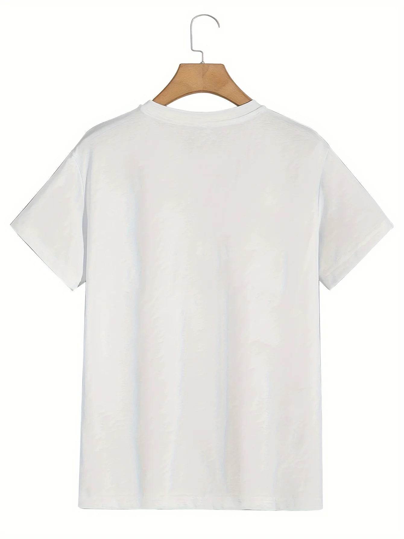 GUILAN Men's Plus Size 100% Cotton Casual T-Shirt - Short Sleeves - Buy Center US