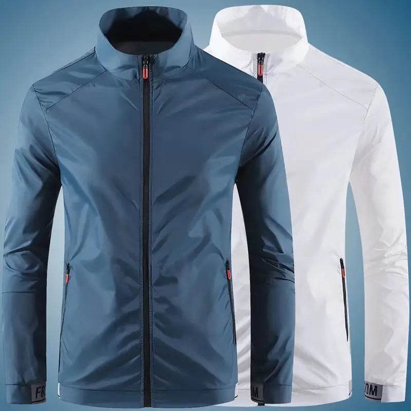 Men's Hiking Skin Jacket - Waterproof Outdoor Coat for Camping & Fishing - Buy Center US