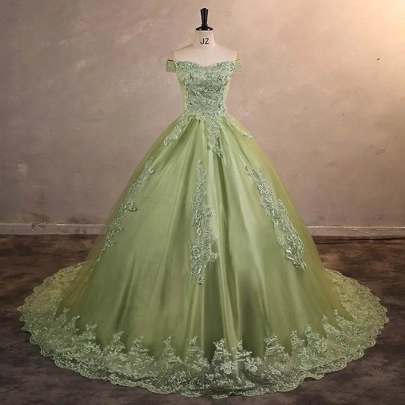 SONHAR Quinceanera Dress 2024 - Elegant Off The Shoulder Gown - Buy Center US