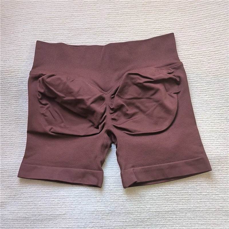 LEDP Women's Scrunch Butt Running Shorts - Seamless Biker Yoga Fit - Buy Center US