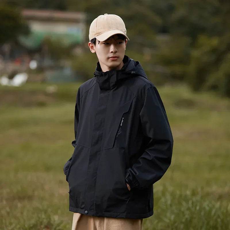 Thin Windproof Climbing Jacket - Casual Loose Fit for Spring & Autumn - Buy Center US