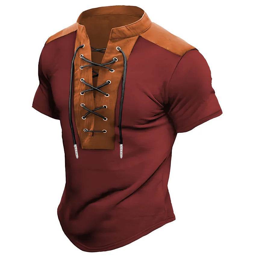 Men's 2025 Summer Short-Sleeved Polo T-Shirt - Casual Slim Fit Top - Buy Center US