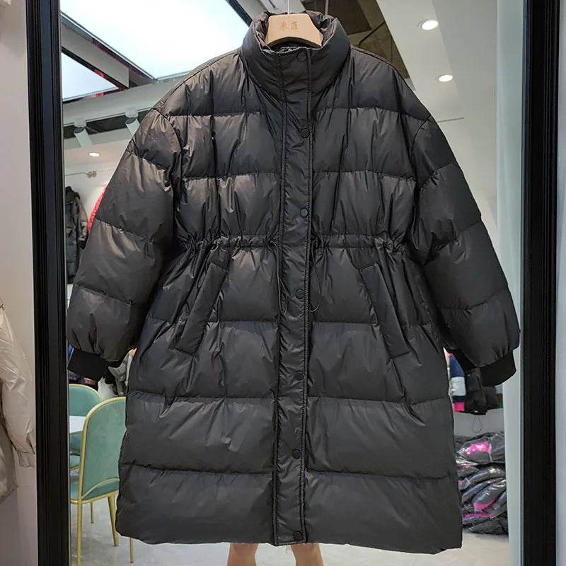 LAJWMPLXLSC Women's Winter Parka - 90% White Duck Down, Thick Warm - Buy Center US
