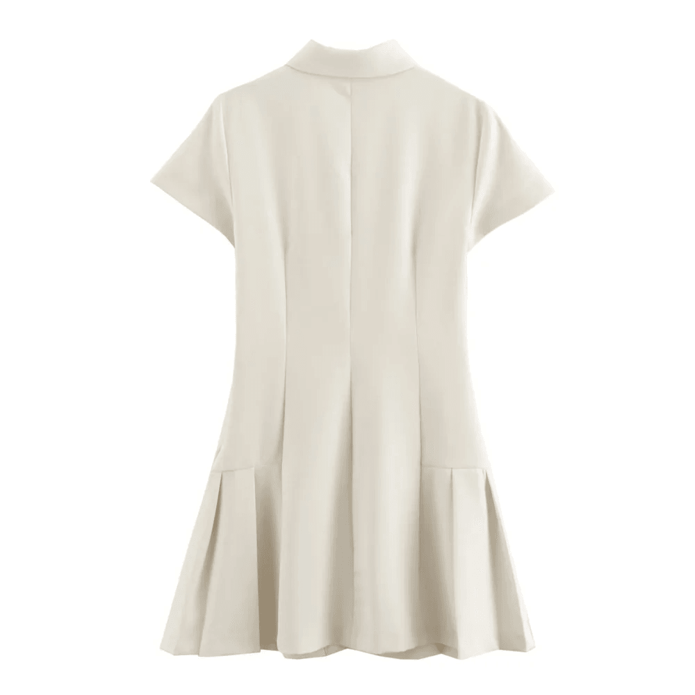 UNIZERA Women's Slim Fit Polo Dress - Casual Short Style for Spring - Buy Center US