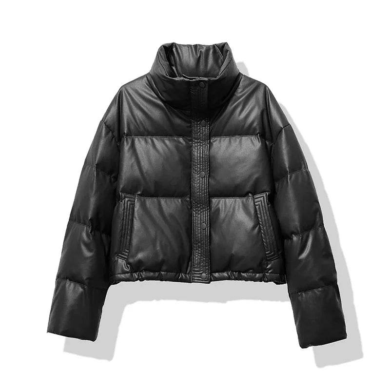Heliar Women's Vintage Cotton-Padded Jacket - Thickened, Warm Hoodless - Buy Center US
