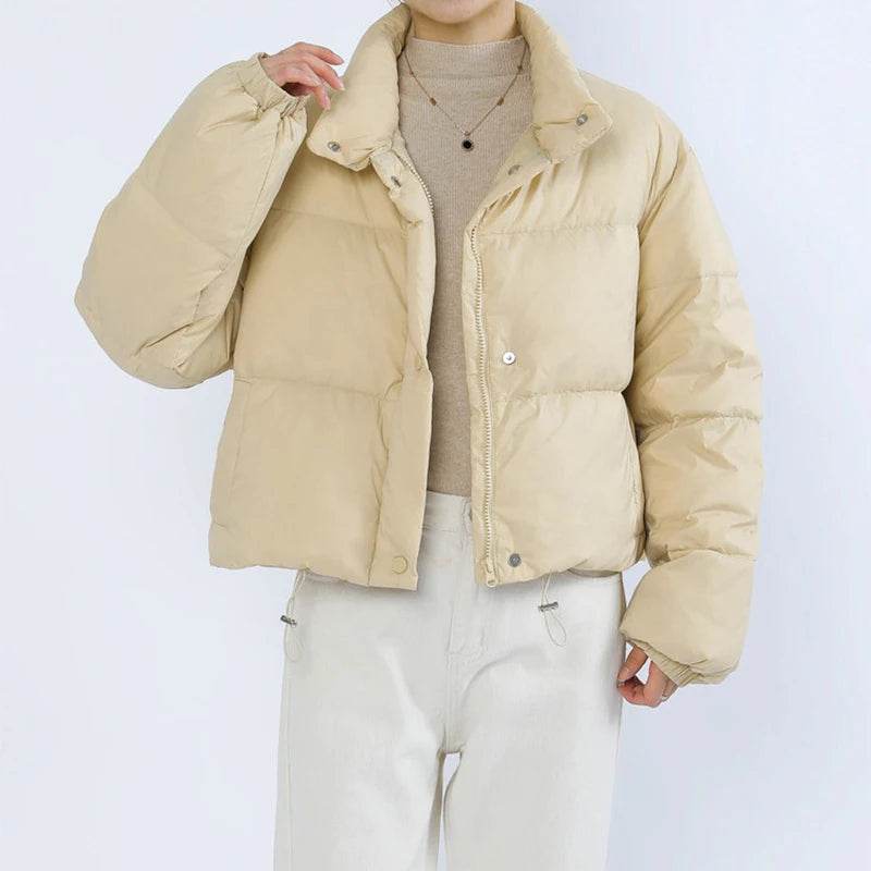 Heliar Women's Winter Cotton-Padded Jacket - Casual Thicken Down Coat - Buy Center US