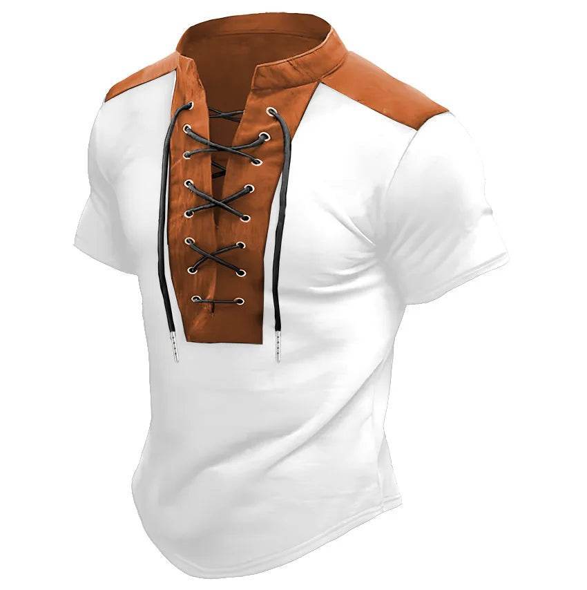 Men's 2025 Summer Short-Sleeved Polo T-Shirt - Casual Slim Fit Top - Buy Center US