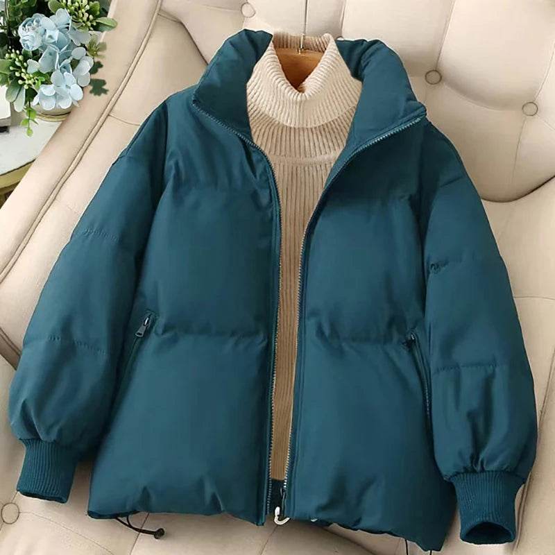 HELIAR Women's Thermal Cotton-padded Jacket - Casual Zipper Coat - Buy Center US