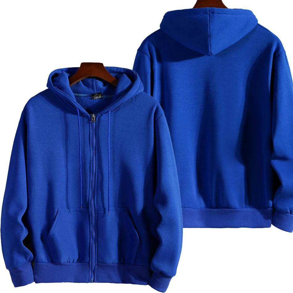 Trendy Zipper Hoodies for Men & Women - Casual Long Sleeve Sportswear - Buy Center US