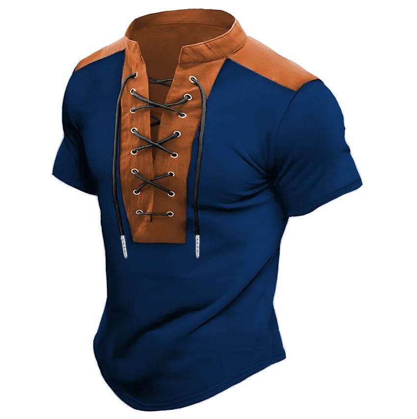 Men's 2025 Summer Short-Sleeved Polo T-Shirt - Casual Slim Fit Top - Buy Center US