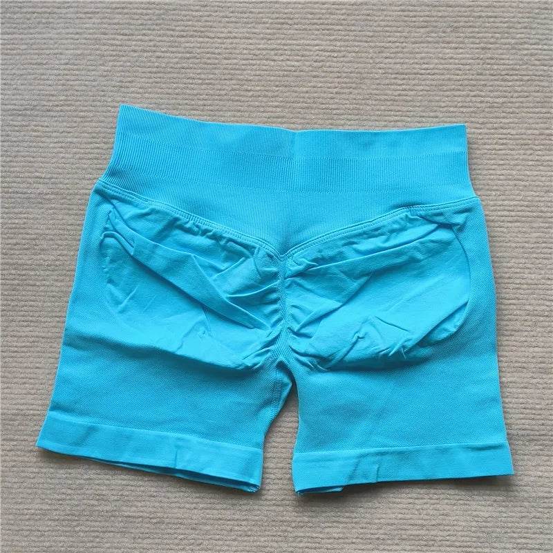 LEDP Women's Scrunch Butt Running Shorts - Seamless Biker Yoga Fit - Buy Center US