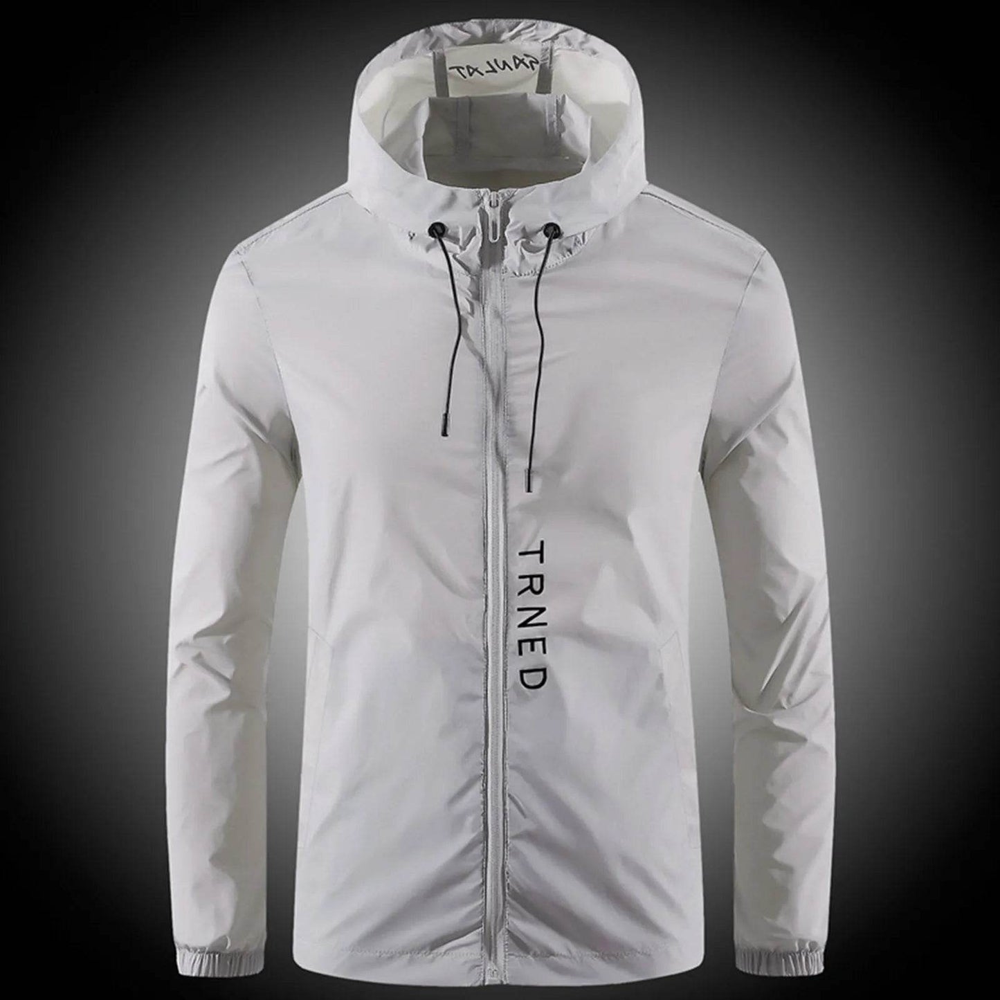 Men's Lightweight Casual Jacket - Spring Fall Hooded Raincoat - Buy Center US