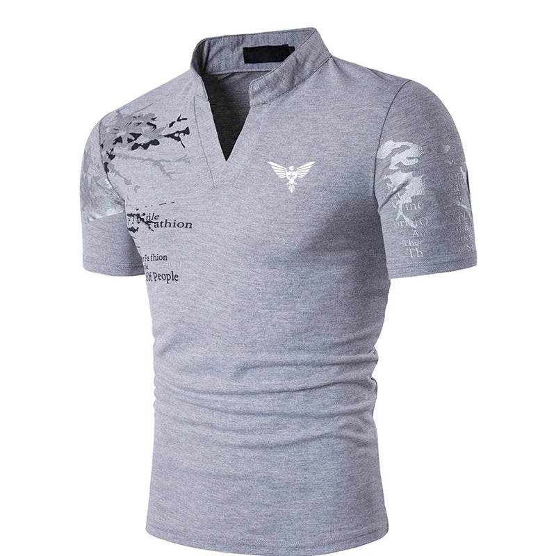 DINGSHITE Men's Casual Polo Shirt - Short Sleeve Comfortable Fit - Buy Center US