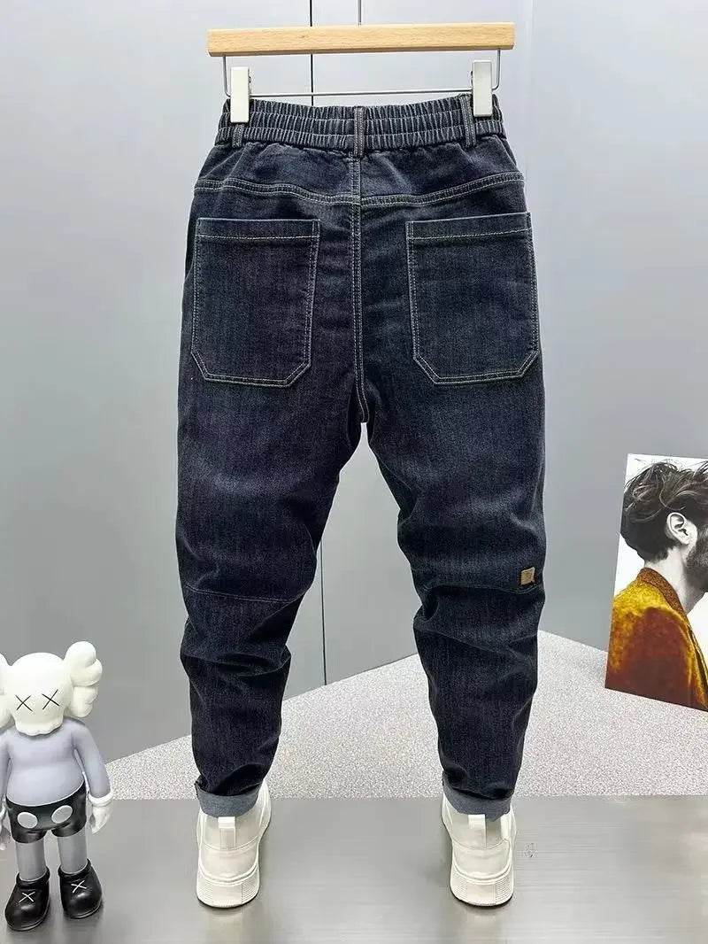 Luxury Harem Casual Jeans for Men - Spring Autumn Streetwear - Buy Center US