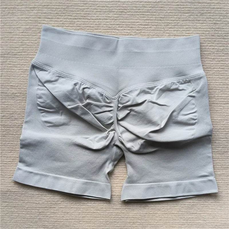 LEDP Women's Scrunch Butt Running Shorts - Seamless Biker Yoga Fit - Buy Center US