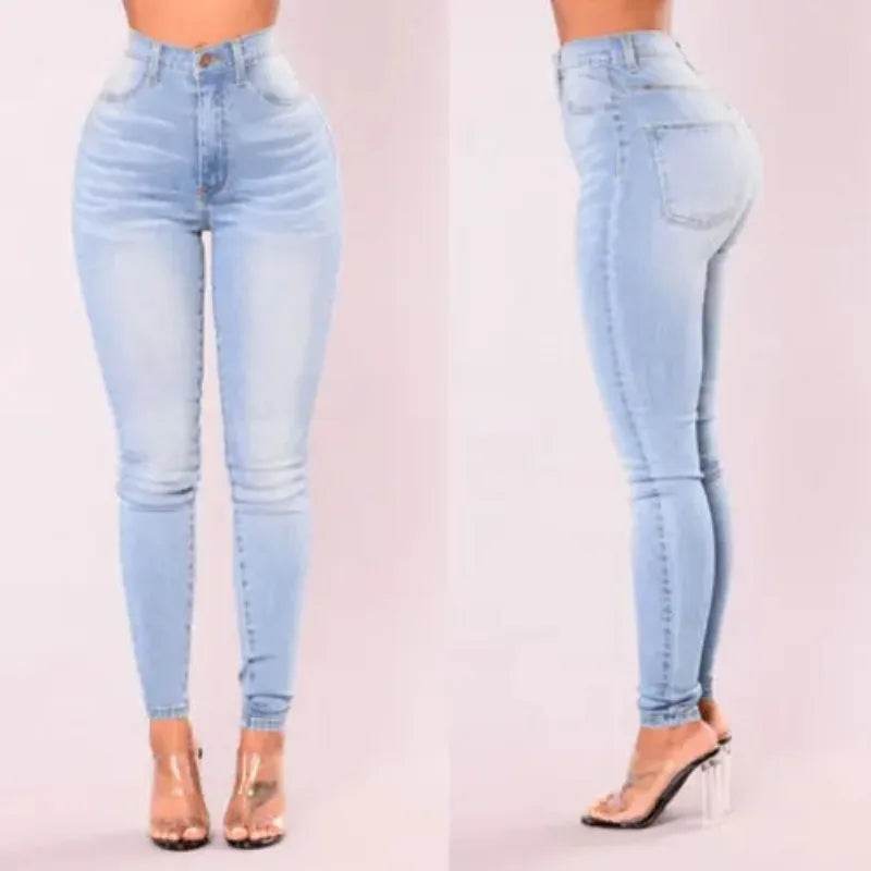 Liva Girl Women’s High Waist Skinny Jeans - Stretch & Slim Fit - Buy Center US