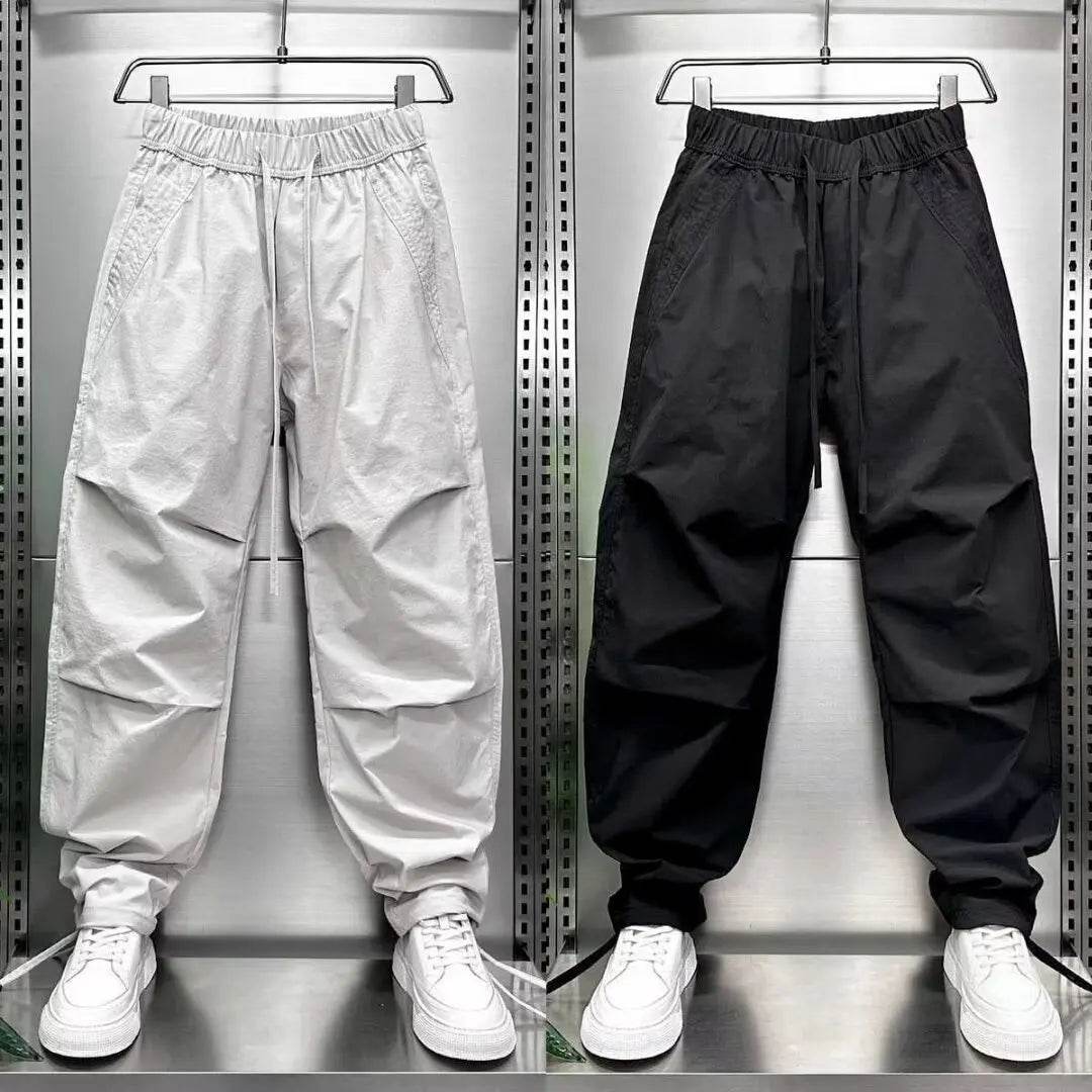 Men's Summer Jogging Pants - Korean Harem Style for Comfortable Running - Buy Center US