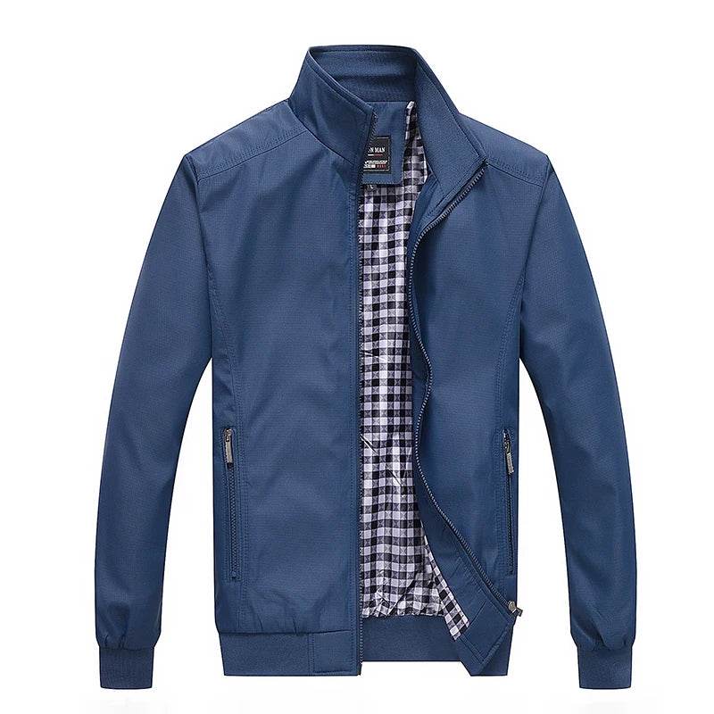 Men's Casual Jacket - Loose Fit Spring Autumn Baseball Cardigan - Buy Center US