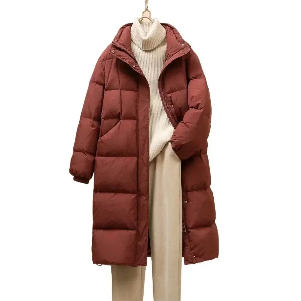 2024 Women's Winter Duck Down Coat - Warm & Stylish Puffer Jacket - Buy Center US