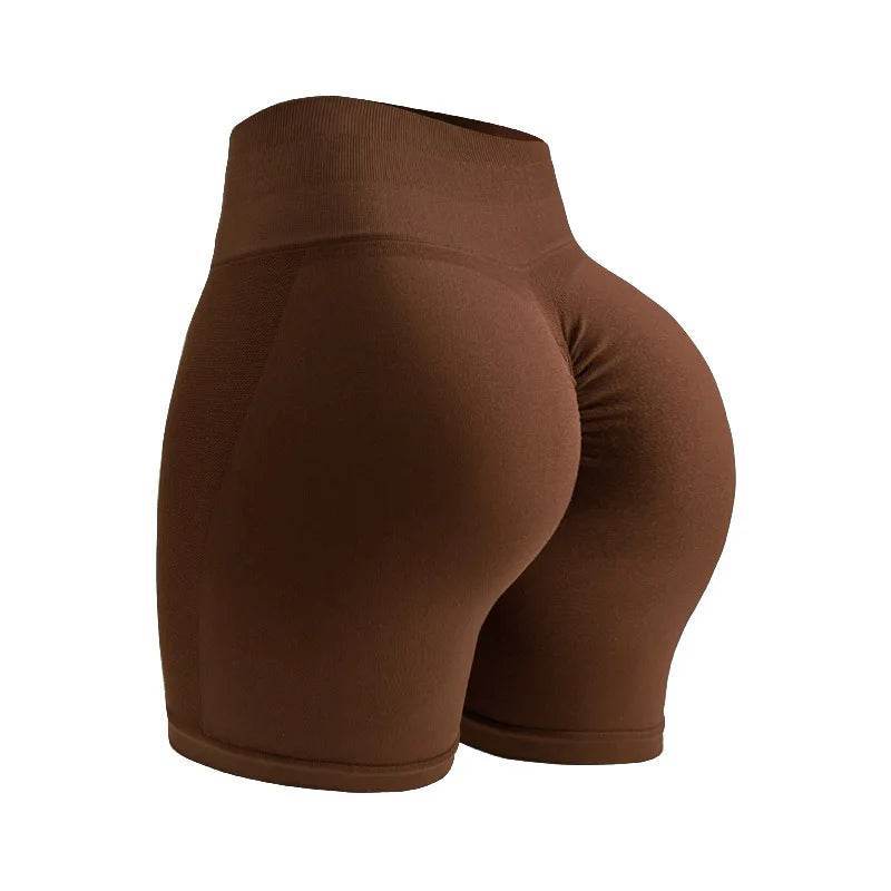 GPBD Women's High Waist Seamless Yoga Shorts - Push Up Fitness Style - Buy Center US