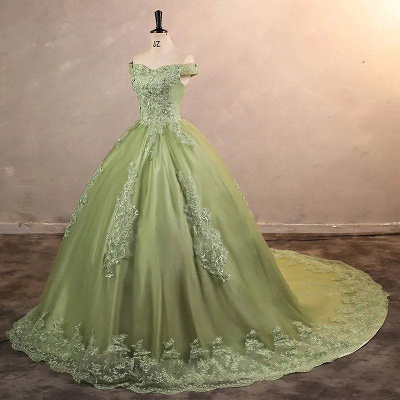 SONHAR Quinceanera Dress 2024 - Elegant Off The Shoulder Gown - Buy Center US