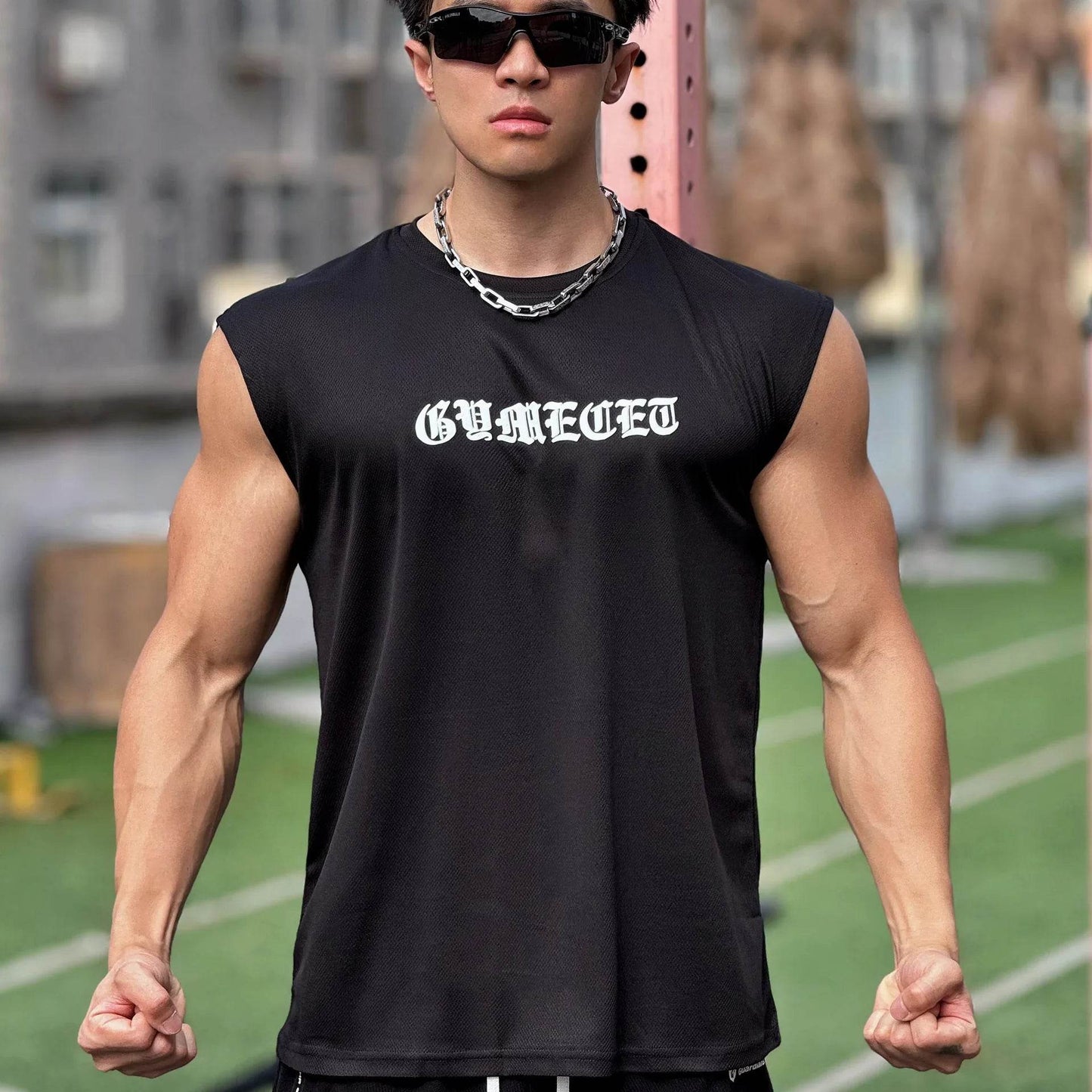 2024 Men's Fitness Tank Top - Casual Sleeveless Shirt for Summer Workouts - Buy Center US
