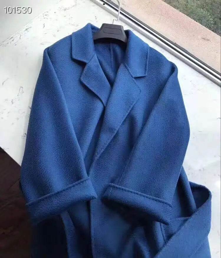 RosEvans Handmade Wool Coat - Double-Sided, Casual Style for Women - Buy Center US