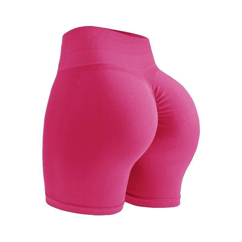 GPBD Women's High Waist Seamless Yoga Shorts - Push Up Fitness Style - Buy Center US