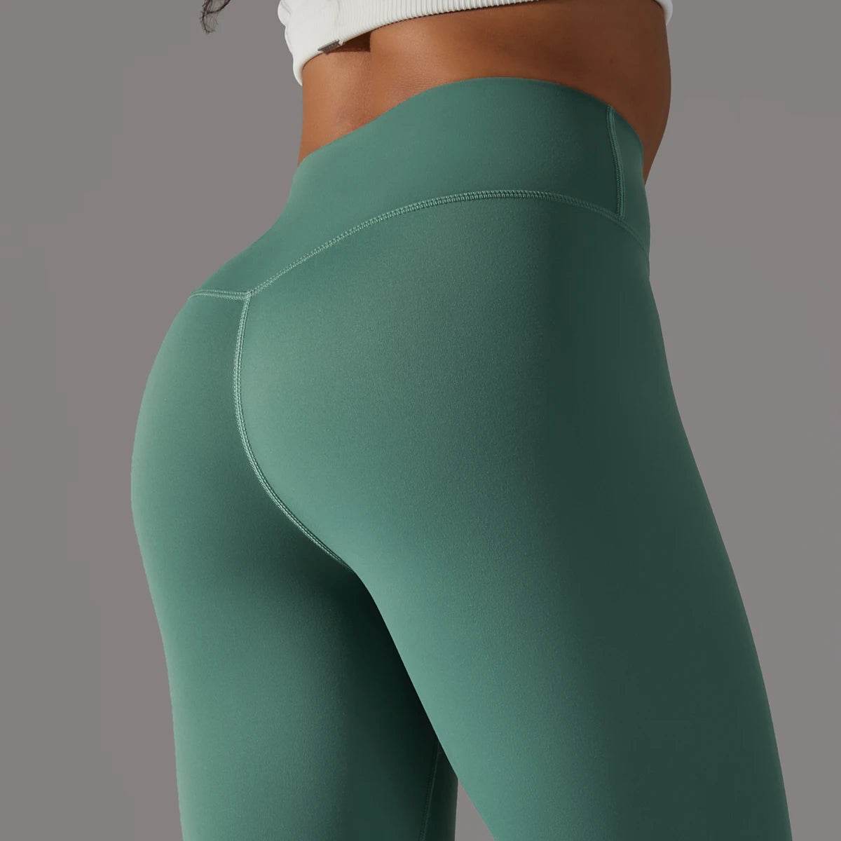 Hamidou Women's High Waist Yoga Leggings - Breathable Sports Pants - Buy Center US