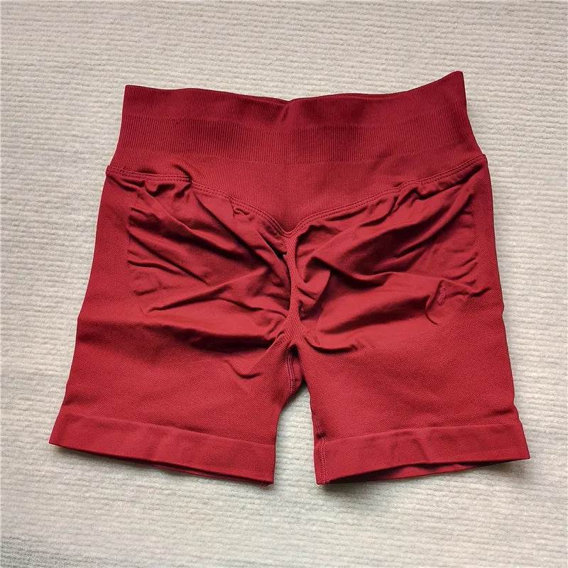 LEDP Women's Scrunch Butt Running Shorts - Seamless Biker Yoga Fit - Buy Center US