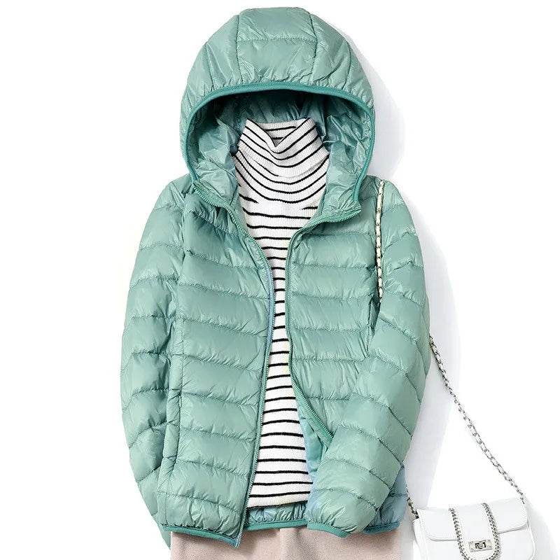 2023 Women’s Ultralight Packable Puffer Jacket - 13 Colors Available - Buy Center US
