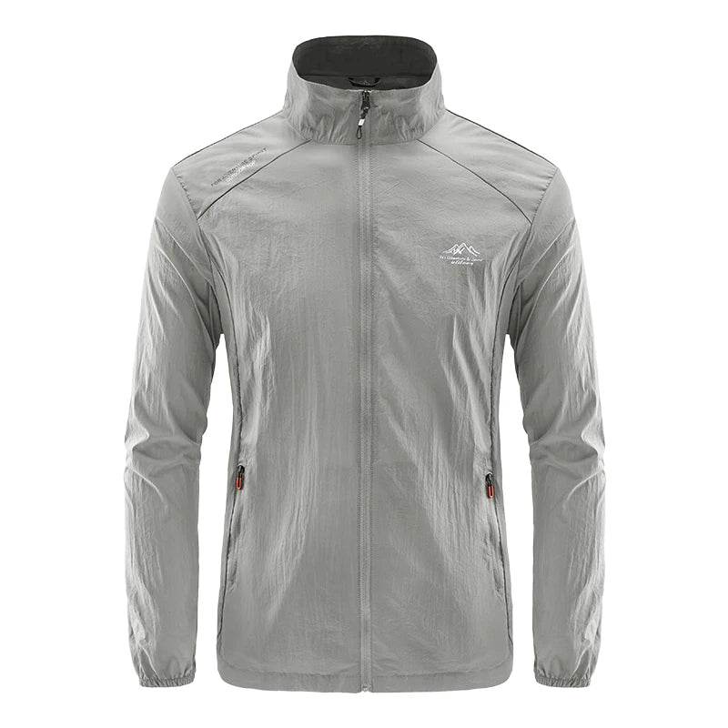 MuLS Men's Summer Windbreaker Jacket - Ultralight Casual Fishing Coat - Buy Center US