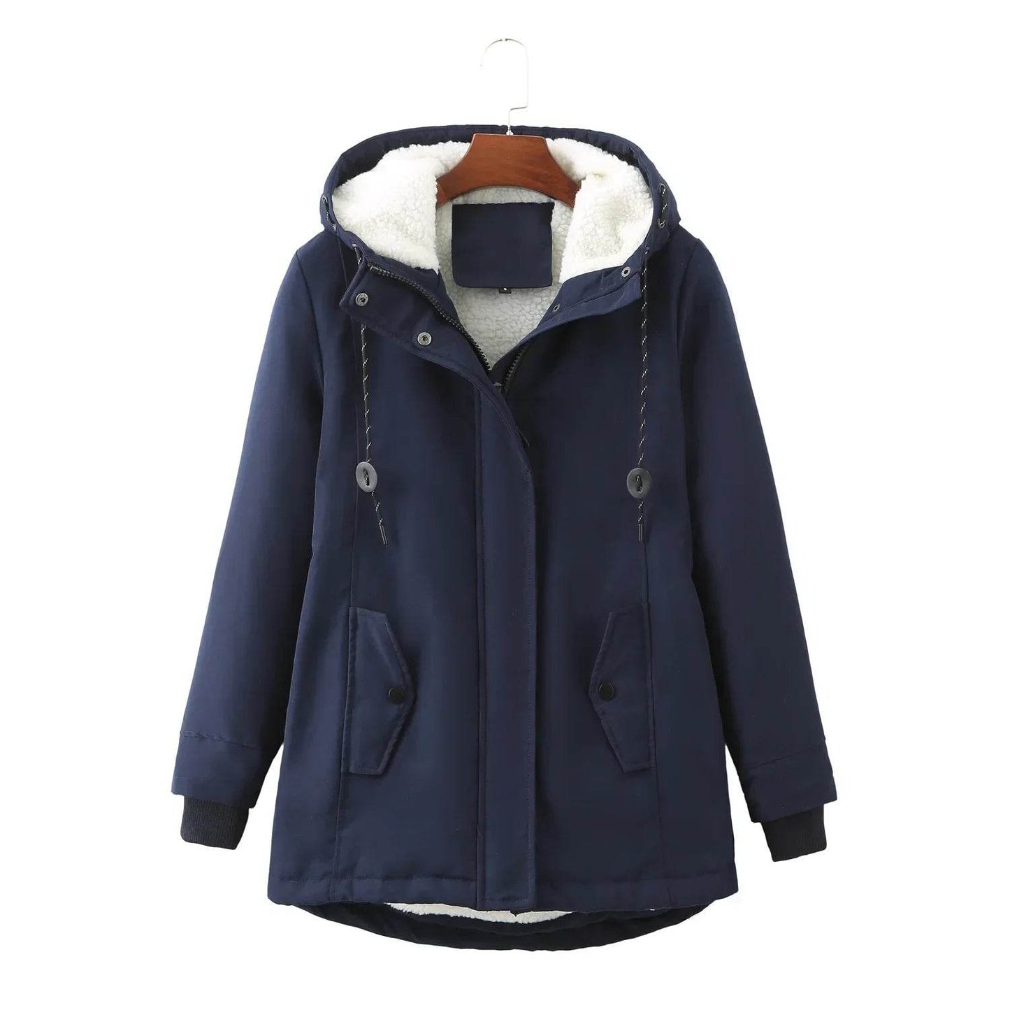 Kalenmos Women's Thick Warm Parka Coat - Casual Winter Jacket - Buy Center US