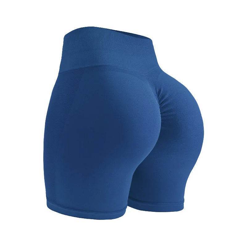 GPBD Women's High Waist Seamless Yoga Shorts - Push Up Fitness Style - Buy Center US
